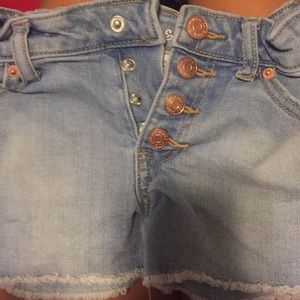 Cute girls jean shorts